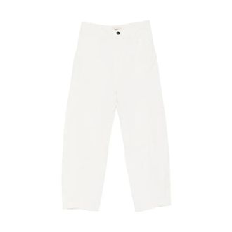 Barena Straight Trousers, female, White, Size: 2XS Marietta Furian Pants