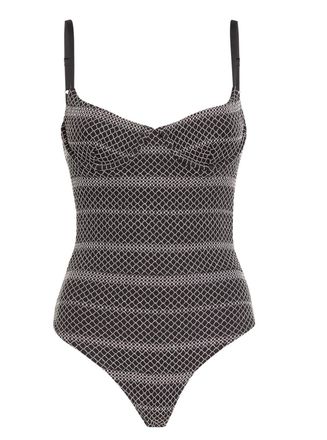 Sir. Sir The Label Francois Ruched One Piece Swimsuit Size S