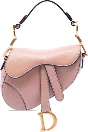 Dior Pre-owned Dior Micro Goatskin Saddle Bag Ladies JTI0MBHPXE356MWG