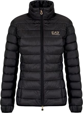Emporio Armani Zwarte damesjas - Dames - Winterjassen - Zwart - L - Jassen