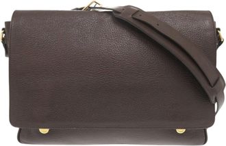 Tom Ford Brown Leather Shoulder Bag (Pre-Owned)