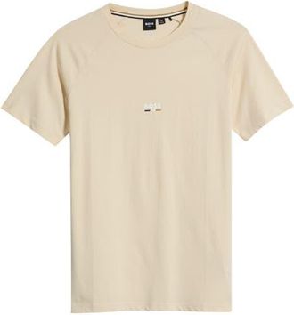 BOSS Slim Fit Solid Cotton T-Shirt in Open White at Nordstrom, Size Xx-Large