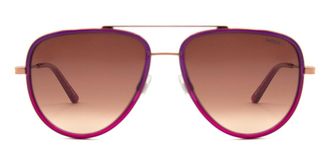 Mexx 6574 100 Mens Sunglasses Purple Size 55