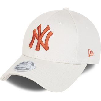 New Era 9Forty Damen Cap - New York Yankees Stone/Toffee Beige