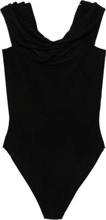 Norma Kamali Top - Dames - Bodies - Zwart - M - Tops