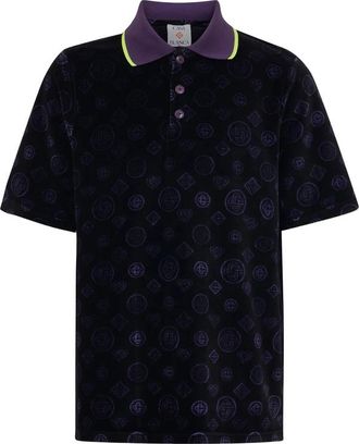 Casablanca Monogram-pattern Polo Shirt