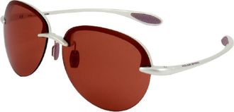 Police SPL302G 7GUX Mens Sunglasses White Size 62