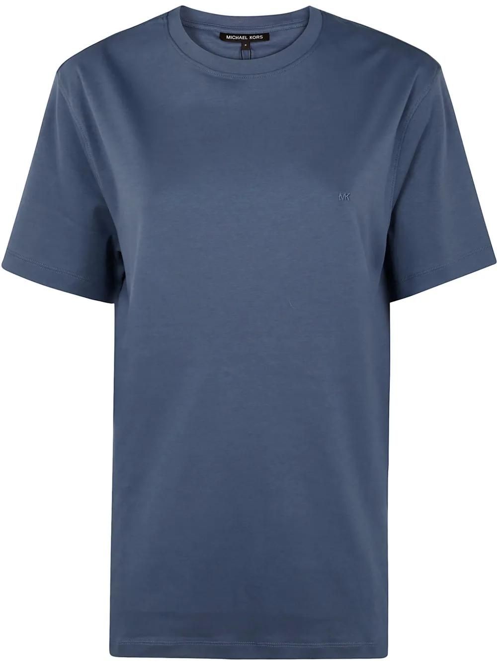 Tシャツ・カットソー Michael Kors Men T-shirt Blue CB95FJ2CP3 401 Michael Kors T-shirt Color Blue Size L (ORIGINAL WITH TAGS