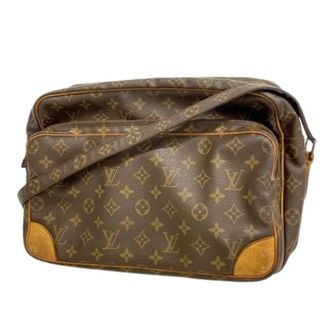 Louis Vuitton Pre-owned Cross Body Bags, female, Brown, Size: ONE SIZE Pre-owned Vintage Shoulder Bag