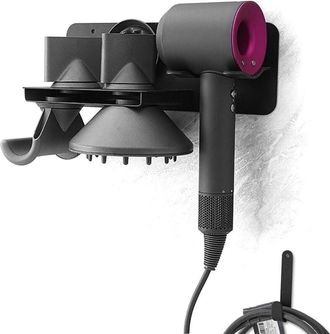 OEM Soporte De Pared Para Secador De Pelo Dyson Supersonic, Sin Necesidad De Taladrar, Admite Hasta 5 Boquillas De Secador Para Hoteles Y Barber&iacute;as