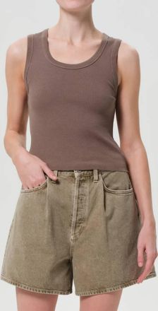 A Gold E Shrunken Poppy Tank In Grove