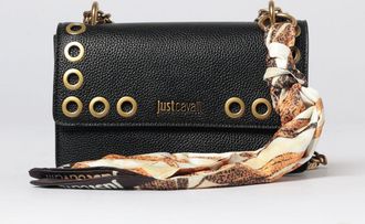 Just Cavalli Borsa Just Cavalli in pelle sintetica a grana con foulard