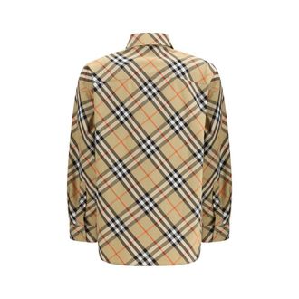 Burberry Womens Multicolor Cotton Pattern Shirt