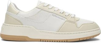 Ferragamo Mens White Sneakers, US Size 10