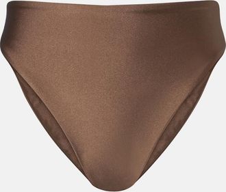 JADE Swim Incline high-rise bikini bottoms