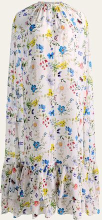 Alice & Olivia Roya Maxi Cape