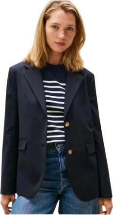 Tommy Hilfiger Vesten - Dames - Blazers - Blauw - XS - Jassen