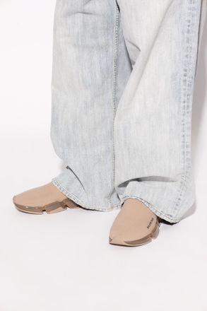 Balenciaga Sports Shoes Above The Ankle Speed 2.0 Lt, Mens, Beige