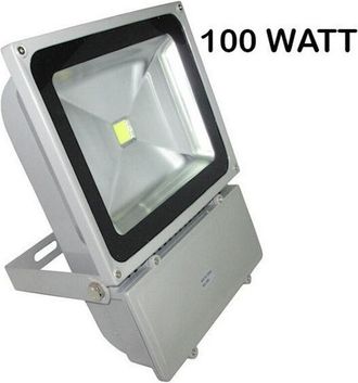 Trade Shop Trade Shop Traesio - Trade Shop - Linterna De Luz Led Slim Ip66 Alta Brillo Luz Blanca Fr&iacute;a 10 20 30 50 W - -100 Vatios