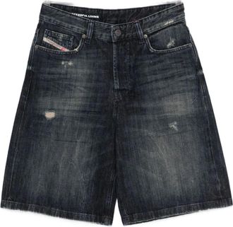 Diesel Dames, Korte broeken, Zwart, Maat: W30 Denim