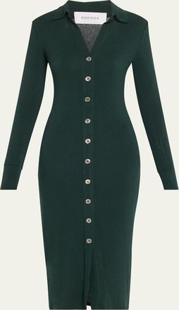 Anemos Cardigan Knit Midi Dress