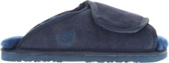 Lamofootwear Womens Open Toe Wrap Shoes In Navy