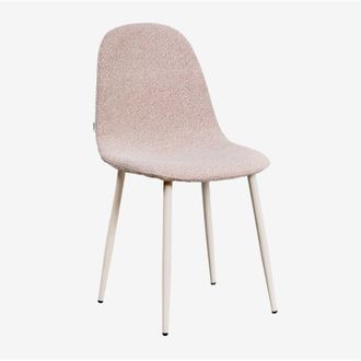 Sklum Silla De Comedor Tapizada Glamm Sklum Beige Crema