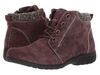Propét Delaney Womens Boots Brown Suede : 6.5 XX (4E)