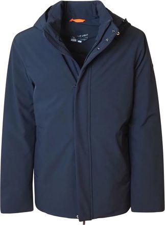 Ciesse Piumini Pufferjack met afneembare capuchon - Heren - Winterjassen - Blauw - XL - Jassen
