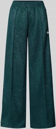 adidas Originals Sweatpants mit elastischem Bund in Dunkelgruen Melange, Größe XL