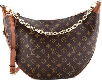 Louis Vuitton Loop Reverse Monogram Canvas hobo bag - Bruin