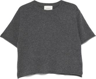 Lisa Yang T-shirt in cashmere - Grigio