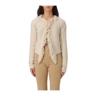 Liviana Conti Cardigans, female, Beige, L, Beige Jumper Collection