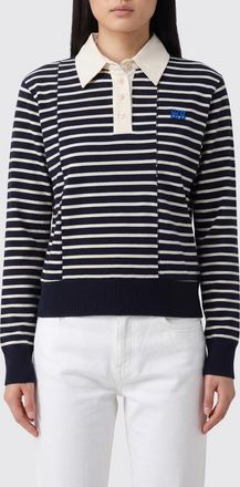 Wales Bonner Polo in cotone a righe