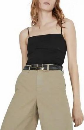 Rag & Bone Irini Ponte Cami In Black