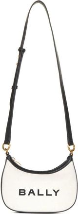 Bally Stijlvolle Ellipse Tassen - Dames - Schoudertassen - Beige - ONE Size - Leer - Tassen