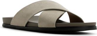 Ted Baker Saltburn Slide Sandal in Light Grey at Nordstrom, Size 11