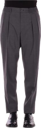 Tagliatore P Gord Broeken - Heren - Straight fit broeken - Grijs - 2XL - Katoen - Broeken