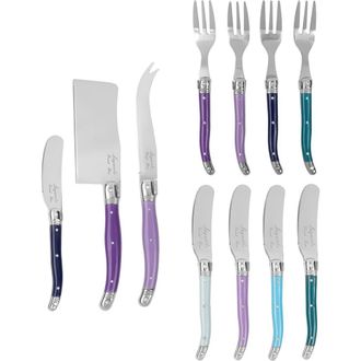 French Home 11-Piece Laguiole Charcuterie Set in Plum Rose at Nordstrom Rack