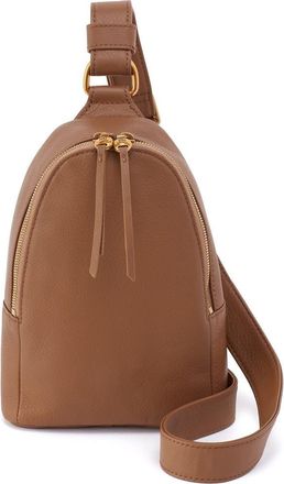 Hobo Fern Leather Sling Bag in Timber Brown at Nordstrom