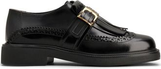 Tod's Platte schoenen voor vrouwen - Dames - Loafers - Zwart - 41 EU - Leer - Schoenen