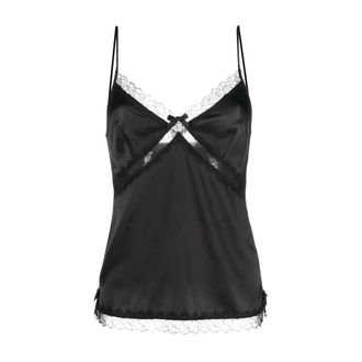 Agent Provocateur Gisele Camisole - female - Agent Provocateur - Blouses - Black - L - Blouses & Shirts