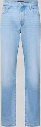 Tommy Hilfiger Slim Straight Fit Jeans aus Baumwoll-Mix in Jeansblau, Gr&ouml;&szlig;e 30/32