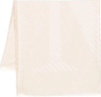 Max Mara Elegante Natalia Sjaal - Dames - Zijden sjaals - Beige - ONE Size - Accessoires