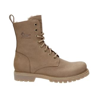 Panama Jack Lace-up Boots, female, Beige, 3 UK, Frisia Lace-up Boot