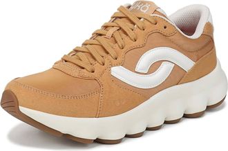 Ryk&auml; Womens Podflow Retro Sneaker In Gold Yellow