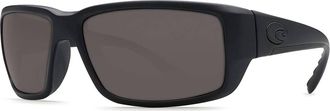 Costa Mens Fantail Sunglasses In Blackout Frame Gray