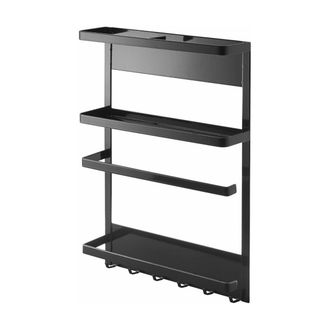 Yamazaki Tableware Estanter&iacute;a Magn&eacute;tica Negra Yamazaki Tower 24,5 Cm