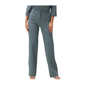 JapanTKY Daryo Wide Broeken - Dames - Straight fit broeken - Blauw - XL - Broeken