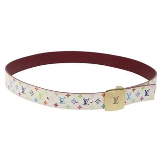 Louis Vuitton Pre-owned Vintage Monogram Multicolor Belt - female - Louis Vuitton Vintage - Vintage Belts - Multicolor - ONE SIZE - Pre-owned